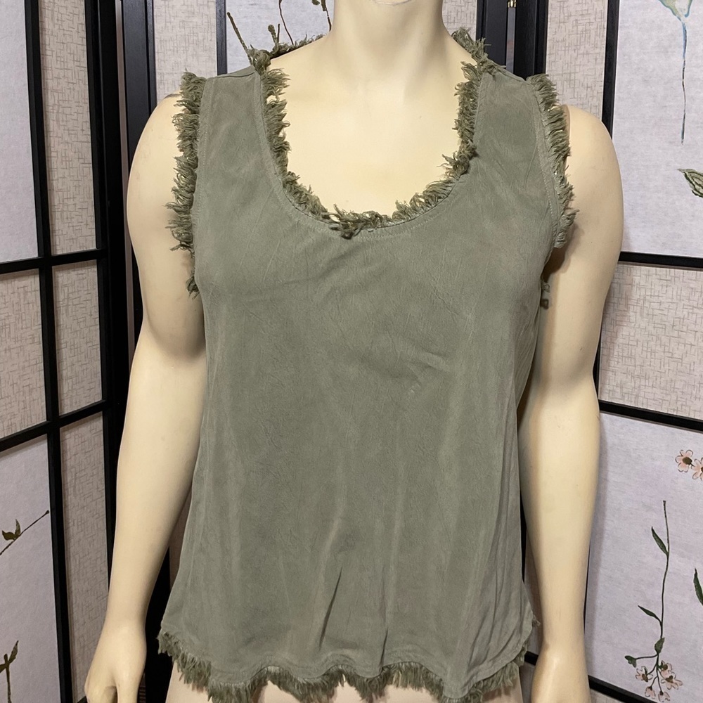 MAVEN West Fringed Top